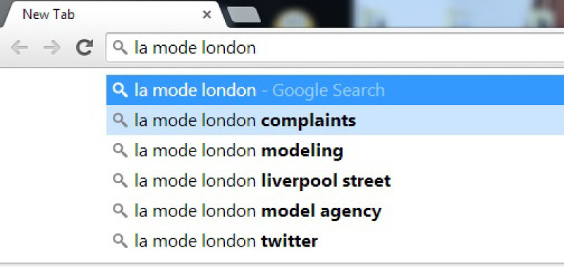Negative Google Results